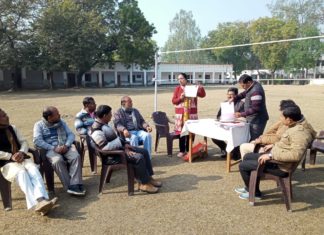 नवोदय प्रवेश परीक्षा संपादन पूर्व कक्ष निरीक्षक को दी जानकारी