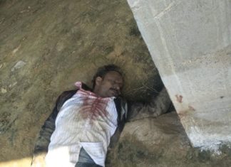 अज्ञात युवक का शव मिलने से ईलाके में मचा हड़कम्प, शव के पास से चाकू भी बरामद