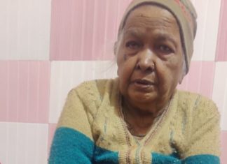 भदोखर थानाध्यक्ष की माता पंचतत्व में हुई विलीन