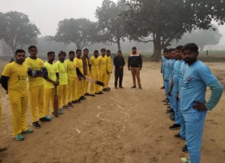 क्रिकेट महाकुम्भ में खिलाड़ियों ने दिखाया अपना दम