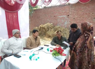 सीओ विनीत सिंह की पहल अब प्रशासन होगा आप के द्वार