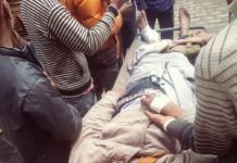 काम करते वक़्त लिंटर गिरने से युवक गम्भीर रूप से घायल