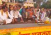 खरौली घाट पर भाजपाइयों ने की गंगा आरती व गिनाई सरकार की उपलब्धियां