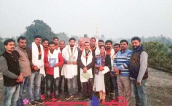 नव वर्ष पर पत्रकार सम्मान समारोह कार्यक्रम का हुआ आयोजन