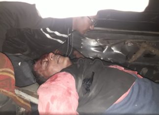 पिता व पुत्र की बाइक में तेज रफ्तार ट्रैक्टर ट्राली ने मारी टक्कर ,पिता की मौत