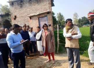 जब डीएम ने विकास खण्ड राही की ग्राम पंचायतों का किया औचक स्थलीय निरीक्षण