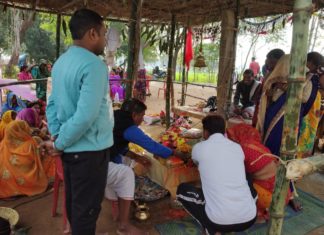 शिव विवाह के साथ हुआ विशाल भंडारे का आयोजन शिव भक्तों ने छका प्रसाद