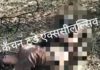 संदिग्ध परिस्थितियों में युवक का जंगल में जला हुआ शव मिलने से मचा हड़कम्प