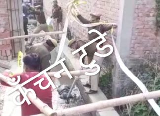 संदिग्ध परिस्थितियों में नाले में मिला अज्ञात युवक का शव