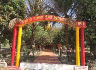 नवरात्रि पर लाक डाउन की वजह से मंदिरों में पसरा सन्नाटा