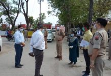 और जब हॉटस्पॉट के इस क्षेत्र में पहुँच गए पुलिस कमिश्नर और आईजी