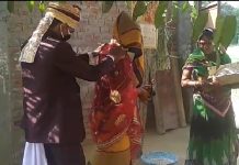 और जब लाॅकडाउन के बीच गूंज उठी शहनाई ,लॉक डाउन के नियमो का किया गया पालन
