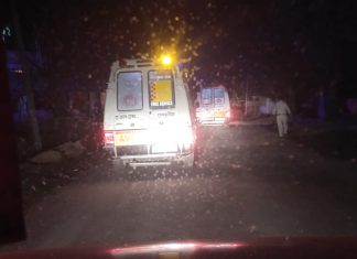 एम्बुलेंस में आये व्रद्ध मे भी कोरोना के लक्षण निकले