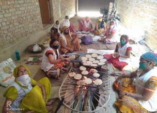 प्रवासी श्रमिको की सेवा में दिन रात तत्पर है जयगुरुदेव संस्था कुंडा