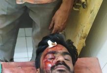 अज्ञात लोगों ने कांग्रेसी नेता पर किया जानलेवा हमला