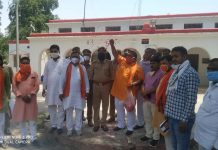 भाजपा जिलाध्यक्ष ने कोरोना योद्धाओ को किया सम्मानित