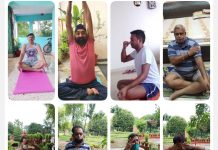 व्यापारियों ने अंतरराष्ट्रीय योग दिवस के बताए लाभ