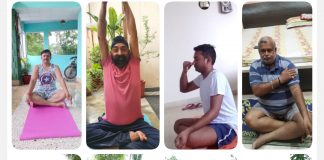 व्यापारियों ने अंतरराष्ट्रीय योग दिवस के बताए लाभ