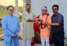 उत्तर प्रदेश ब्राह्मण महासभा ने पत्रकारों का किया सम्मान