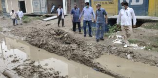 कंचन टुडे नेटवर्क के खबर का हुआ असर VIL कंपनी के अधिकारियों ने मौके का किया निरीक्षण