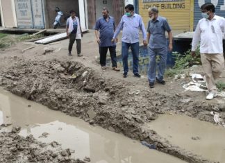 कंचन टुडे नेटवर्क के खबर का हुआ असर VIL कंपनी के अधिकारियों ने मौके का किया निरीक्षण