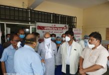 चिकित्सा एवं स्वास्थ्य मंत्री जय प्रताप सिंह ने किया सामुदायिक स्वास्थ्य केंद्र का औचक निरीक्षण