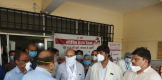 चिकित्सा एवं स्वास्थ्य मंत्री जय प्रताप सिंह ने किया सामुदायिक स्वास्थ्य केंद्र का औचक निरीक्षण