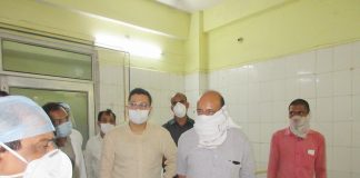 चिकित्सा एवं स्वास्थ्य परिवार कल्याण मंत्री ने सामुदायिक स्वास्थ्य केंद्र व जिला अस्पताल का किया औचक निरीक्षण