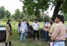 वृद्धाश्रम व क्वारंटाइन सेंटर का सचिव ने किया औचक निरीक्षण