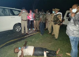 पुलिस मुठभेड़ में एक घायल,दौतरा हत्याकांड का हुआ खुलासा