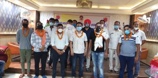 सब्जी मंडी रोड गौरव कांप्लेक्स इकाई का गठन