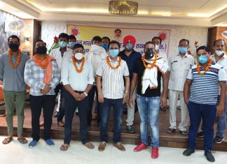 सब्जी मंडी रोड गौरव कांप्लेक्स इकाई का गठन
