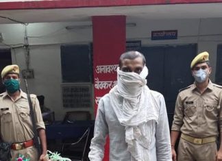 चोरी की मोटरसाइकिल सहित युवक चढ़ा पुलिस के हत्थे