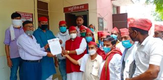 पत्रकारों के ऊपर लगातार हो रहे हमले पर रामलाल अकेला ने दिया ज्ञापन