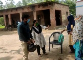 गंदगी देख भड़के अधिकारी लगाई फटकार