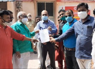पत्रकारों ने सुरक्षा कानून बनाये जाने को लेकर राज्यपाल को भेजा ज्ञापन