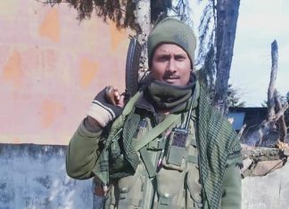 श्री साईनाथ सेवा समिति ने आतंकी हमले में शहीद हुए शैलेन्द्र सिंह पर अश्रुपूरित श्रद्धांजलि अर्पित की
