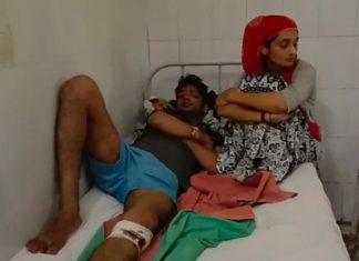 अब जनता की रक्षा करने वालो का परिवार भी नही है सुरक्षित