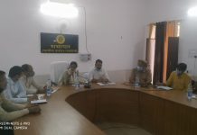 कार्तिक पूर्णिमा मेले को लेकर एस डी एम ने की बैठक