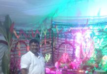 पूजा अर्चना और जय माता दी के जयकारों से गुंजायमान हुआ मानधाता पनियारी गांव..