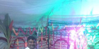 पूजा अर्चना और जय माता दी के जयकारों से गुंजायमान हुआ मानधाता पनियारी गांव..
