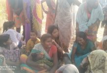 संदिग्ध परिस्थिति में महिला का खेत में मिला शव