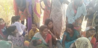संदिग्ध परिस्थिति में महिला का खेत में मिला शव