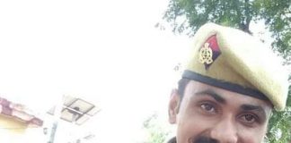 सड़क दुर्घटना में गंभीर रूप से घायल आरक्षी की ट्रामा सेंटर में मौत