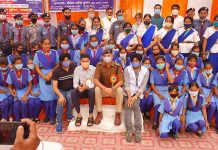 यातायात माह का शुभारंभ पुलिस अधीक्षक ने हरी झंडी दिखा किया शुभारंभ
