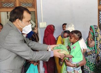 अनुपूरक पुष्टाहार योजना का हुआ शुभारंभ