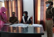एक दिन के लिए थाना प्रभारी बनी,छात्रा अल्पिता साहू