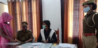 एक दिन के लिए थाना प्रभारी बनी,छात्रा अल्पिता साहू