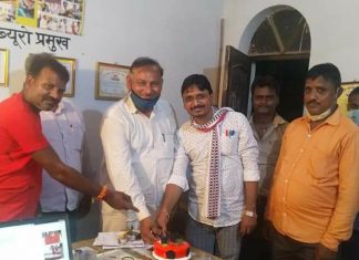 पत्रकार के जन्मदिन पर रक्तदान संस्थान ने कराया रक्तदान का कार्यक्रम
