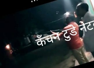 आतिशबाजी के बीच हर्ष फायरिंग का वीडियो सोशल मीडिया में हुआ वायरल
